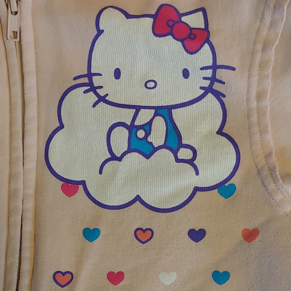 Pale Pink Hello Kitty Zip Jacket